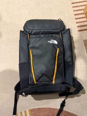 The North Face Black and Yellow Men’s Backpack